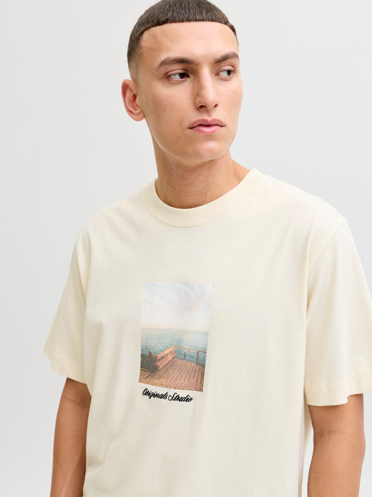 JORNORREBRO PHOTO TEE SS CREW NECK LN