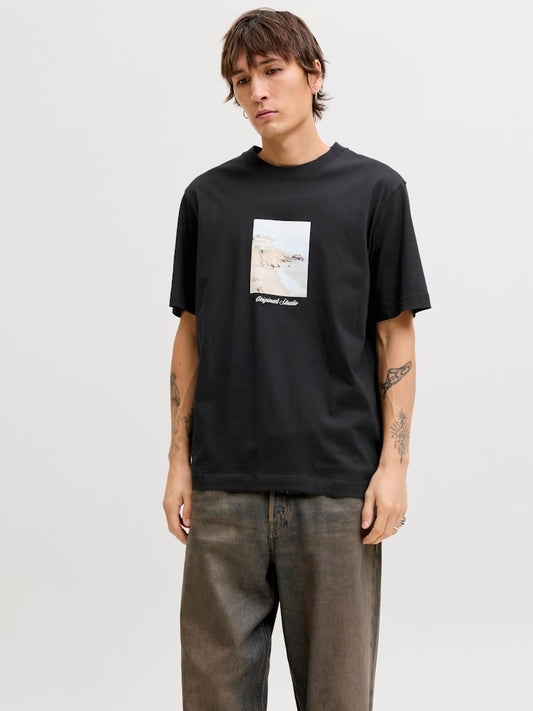 JORNORREBRO PHOTO TEE SS CREW NECK LN
