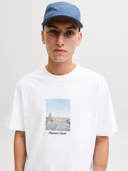 JORNORREBRO PHOTO TEE SS CREW NECK LN