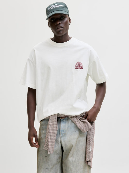 JORMAINE BACK TEE SS CREW NECK SN