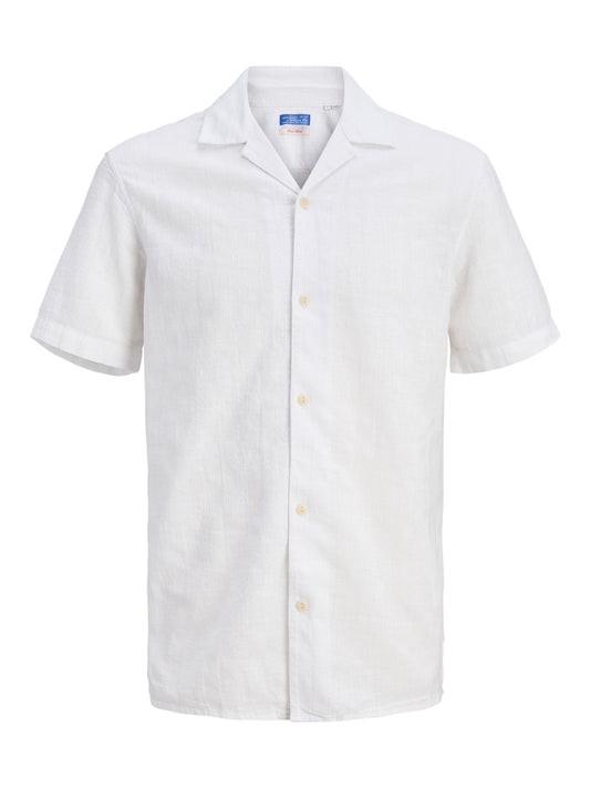 JPRBLUSUMMER LIN. BLEN DOBBY SS SHIRT SN