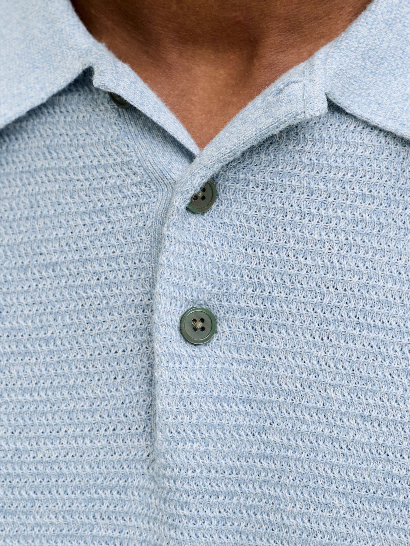 JPRBLURILEY KNIT POLO SS SN