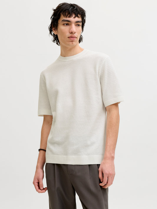 JPRBLURILEY KNIT CREW NECK SS SN