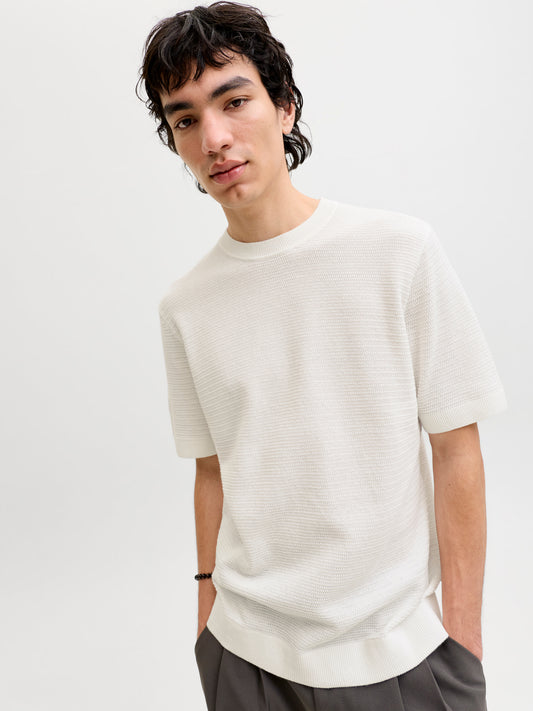 JPRBLURILEY KNIT CREW NECK SS SN
