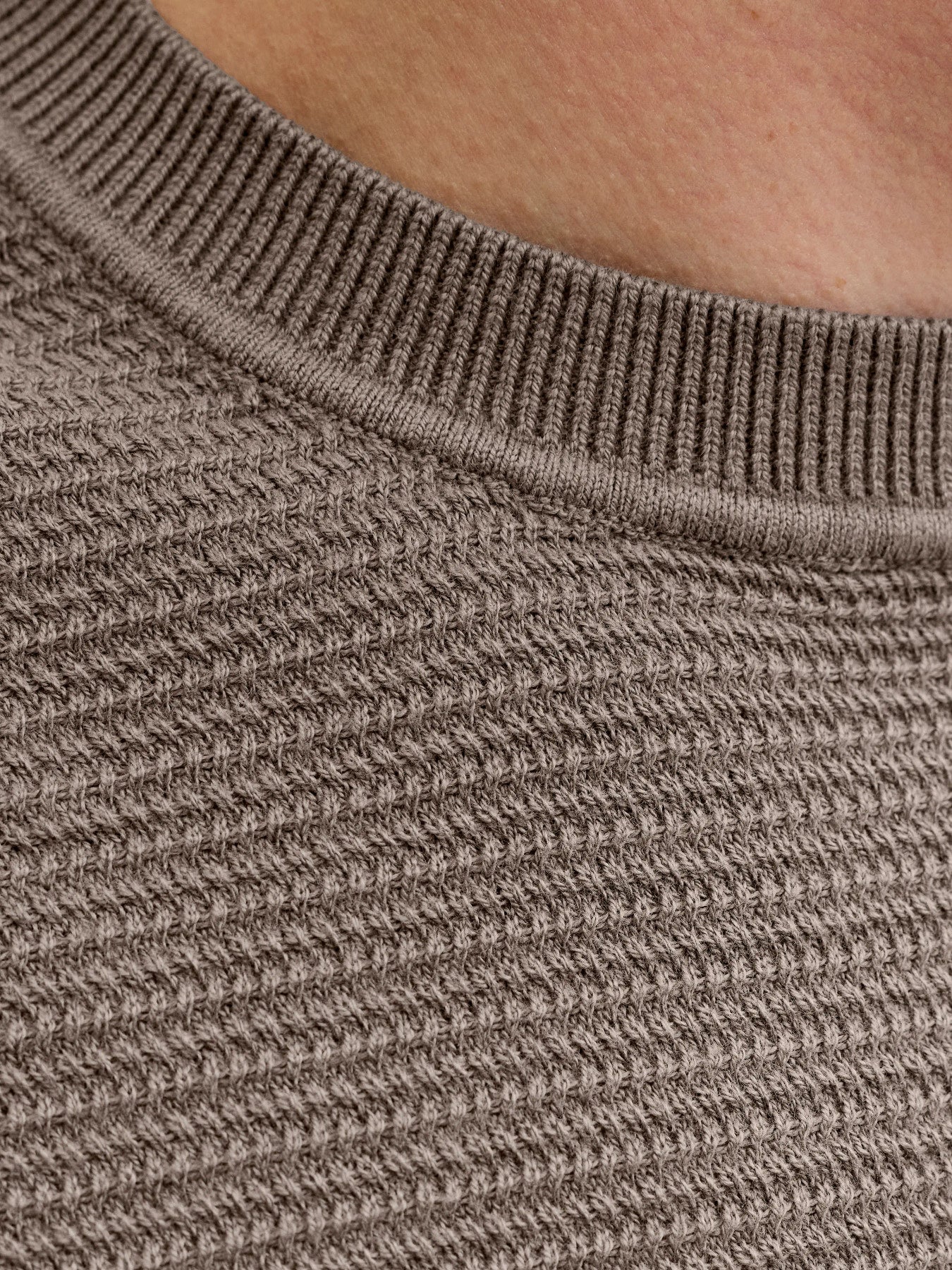 JPRBLURILEY KNIT CREW NECK SS SN
