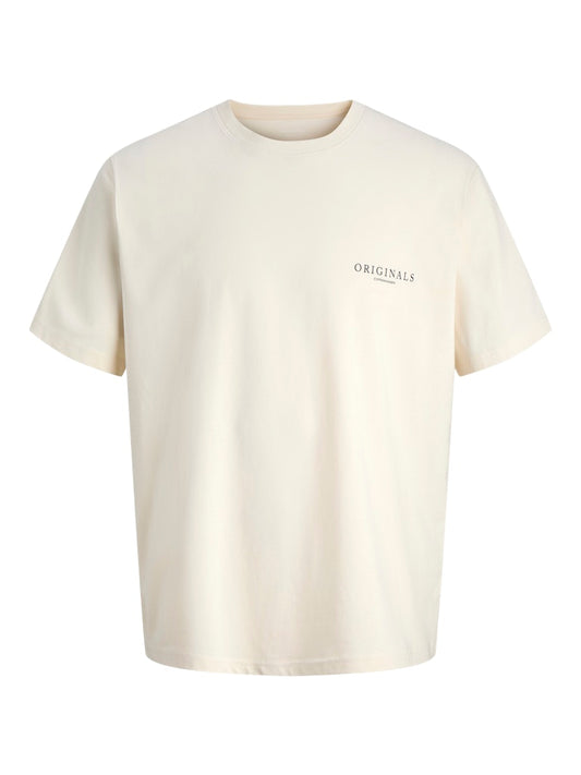 JORMONTAUK AOP BACK TEE SS CREW NECK SN
