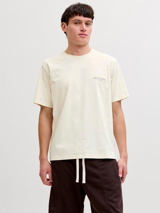 JORMONTAUK AOP BACK TEE SS CREW NECK SN