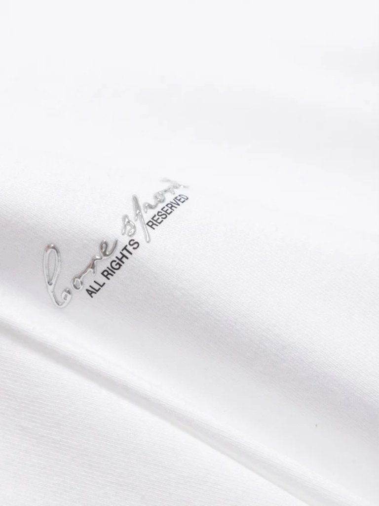 JCOMINERAL SILVER CHROME TEE SS CREW