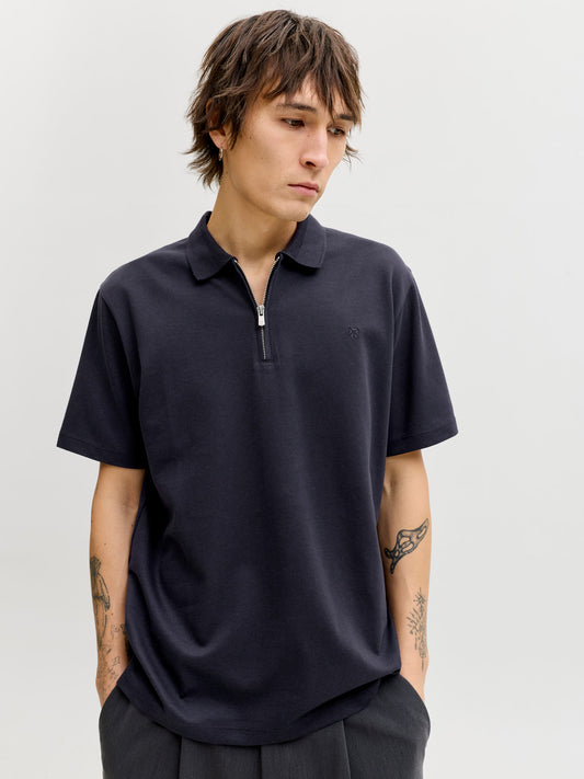 JPRBLAETHAN SS ZIP POLO SN