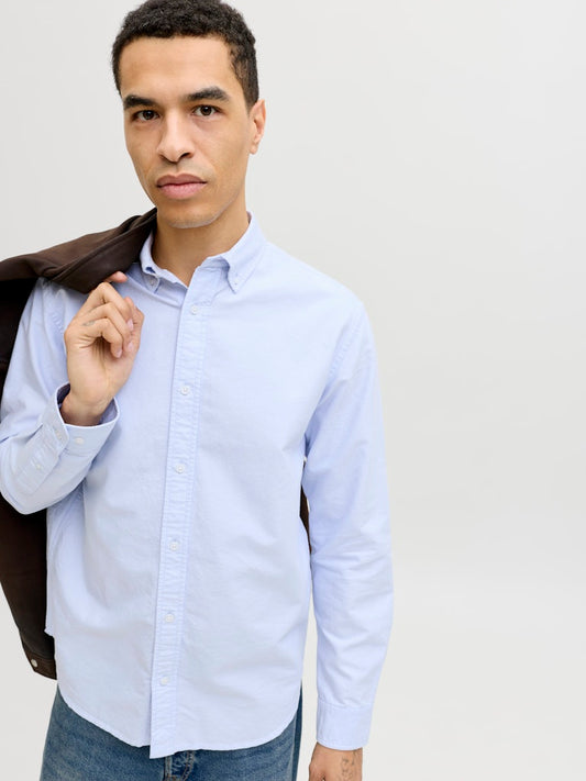 JJEHARVEY OXFORD L/S SHIRT NOOS