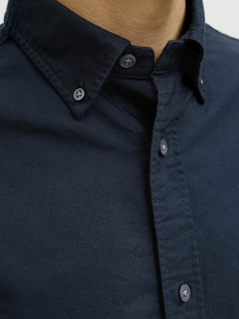 JJEHARVEY OXFORD L/S SHIRT NOOS