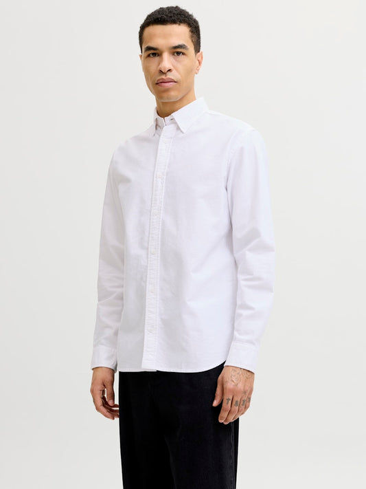 JJEHARVEY OXFORD L/S SHIRT NOOS