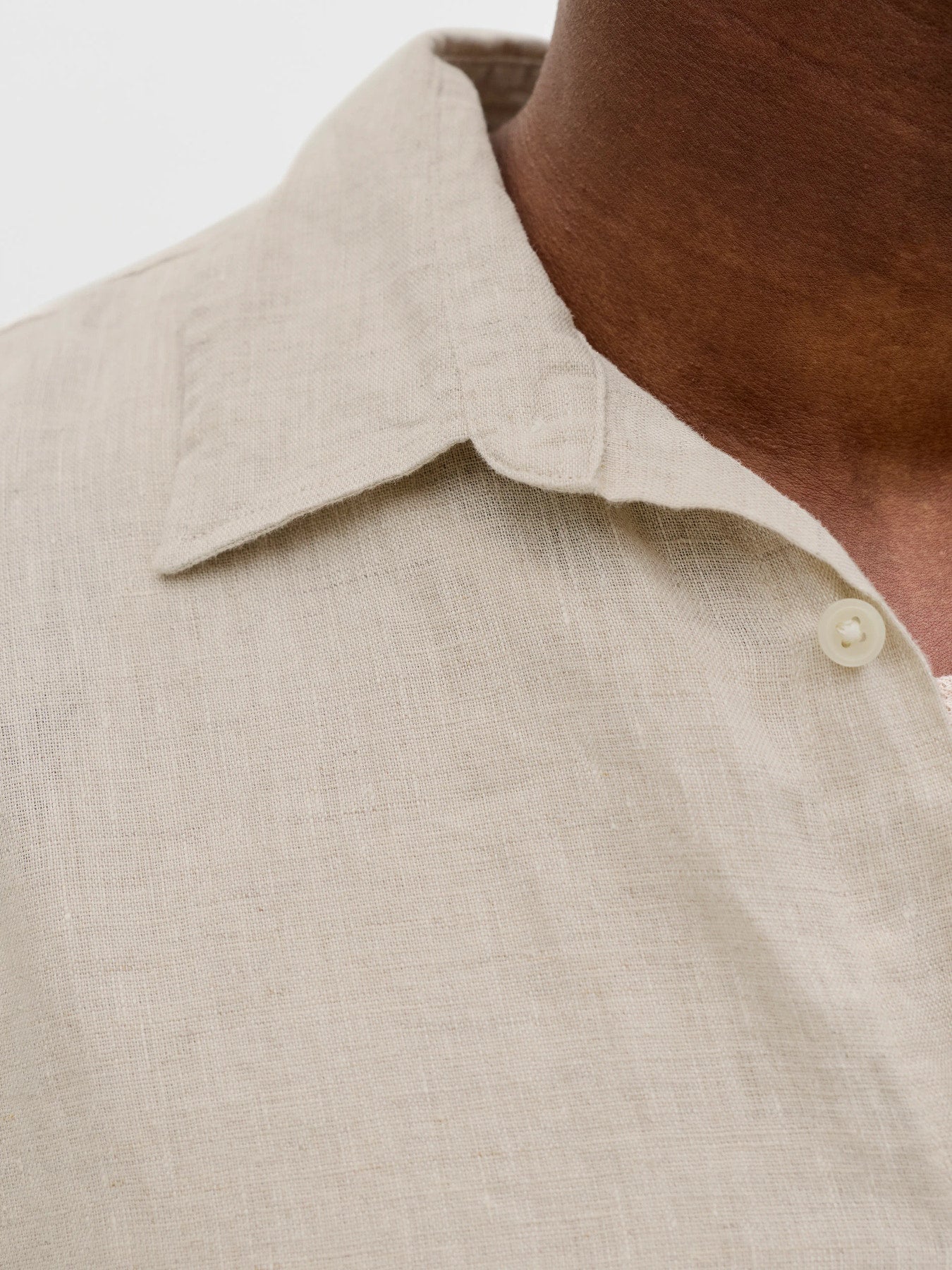 JPRBLALAWRENCE LINEN LS SHIRT SN