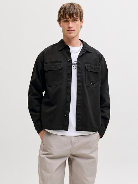 JCOBEN CLASSIC FUSION BADGE OVERSHIRT