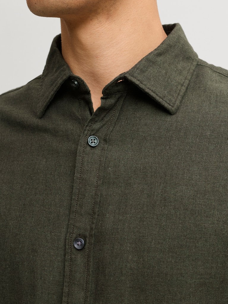 JJEFIELD MELANGE SHIRT LS SN