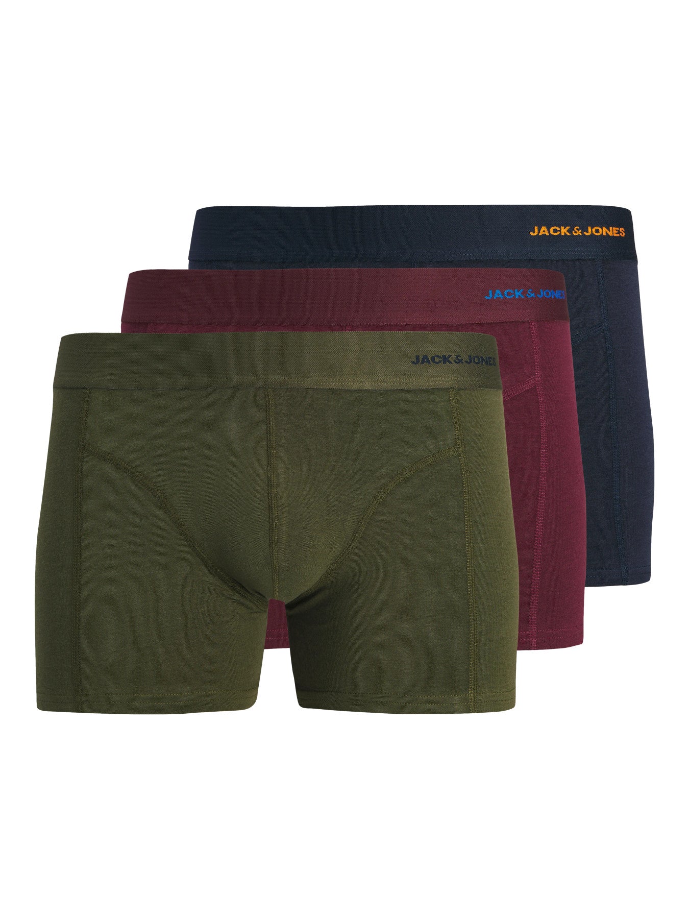 JACCOMO SOLID BAMBOO TRUNKS 3 PACK SN