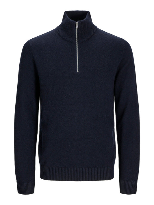 JPRCCLAMBSWOOL KNIT HALF ZIP