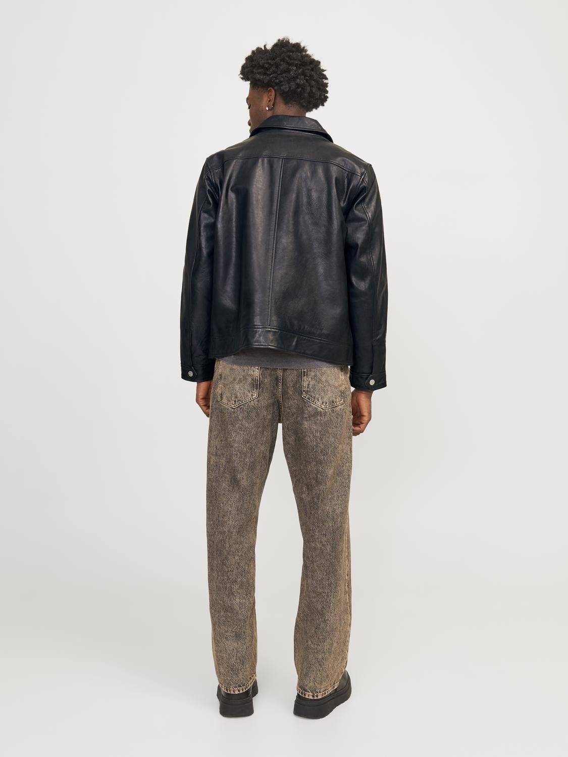 JORCASABLANCA LEATHER JACKET