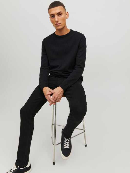 JJEBASIC KNIT CREW NECK NOOS