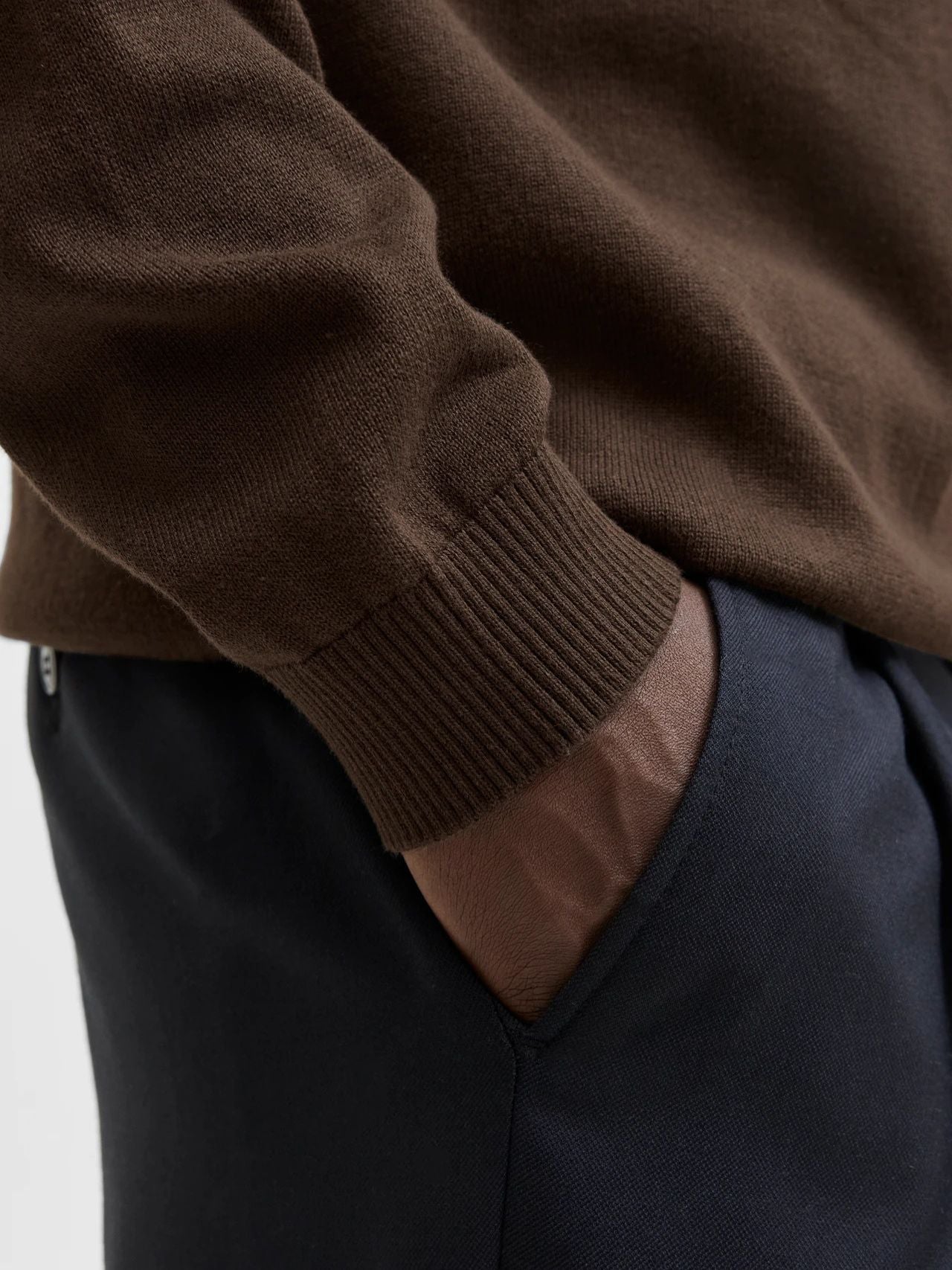JJEBASIC KNIT CREW NECK NOOS