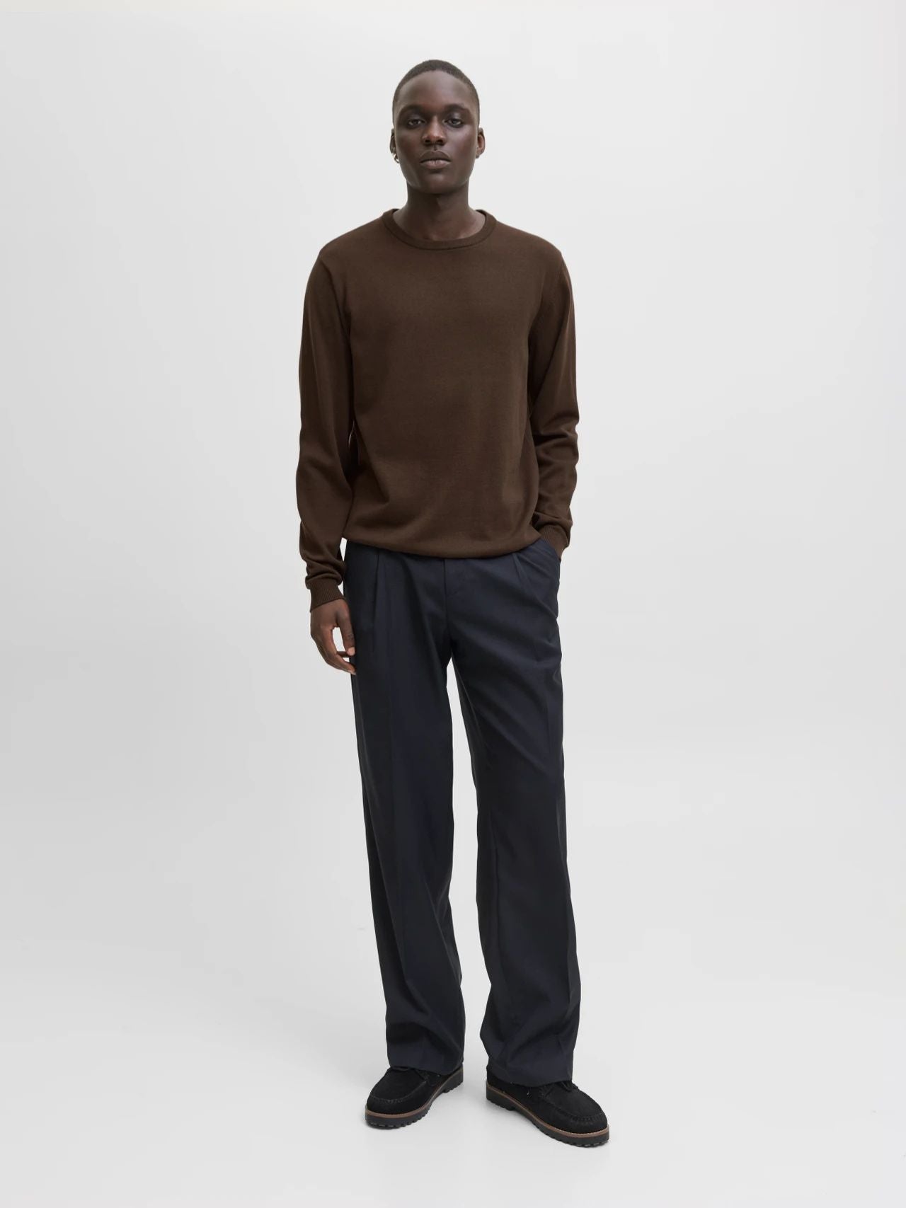JJEBASIC KNIT CREW NECK NOOS