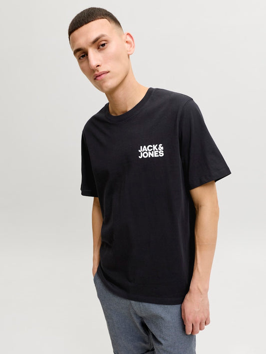 JJECORP LOGO TEE SS O-NECK NOOS - BLACK