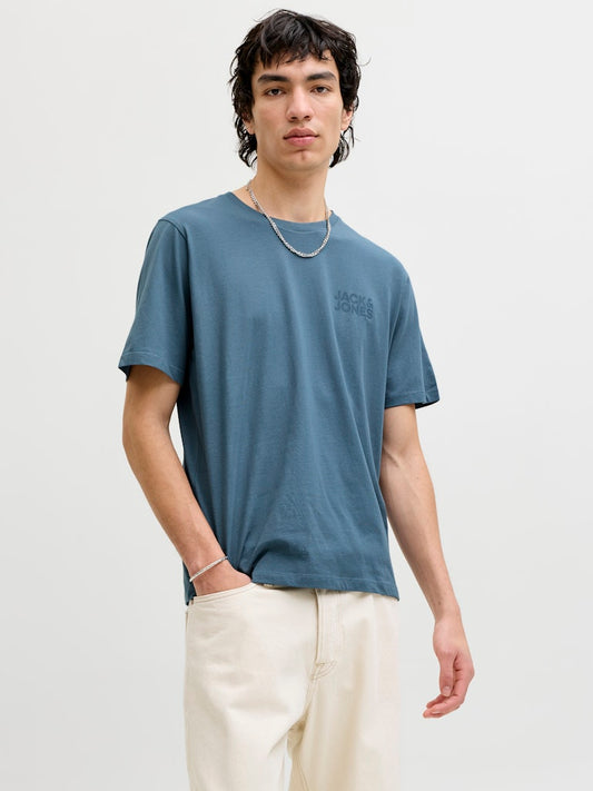 JJECORP LOGO TEE SS O-NECK NOOS - BLUE