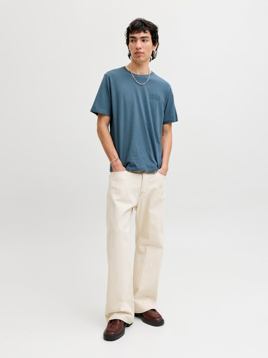 JJECORP LOGO TEE SS O-NECK NOOS - BLUE