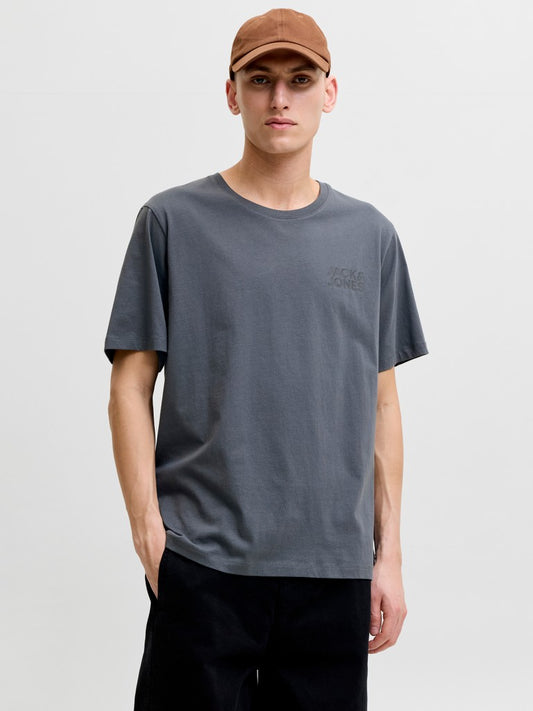 JJECORP LOGO TEE SS O-NECK NOOS - GREY