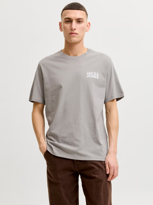 JJECORP LOGO TEE SS O-NECK NOOS - GREY