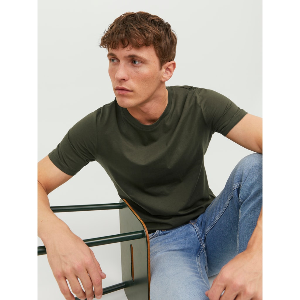 JJEORGANIC BASIC TEE SS O-NECK NOOS
