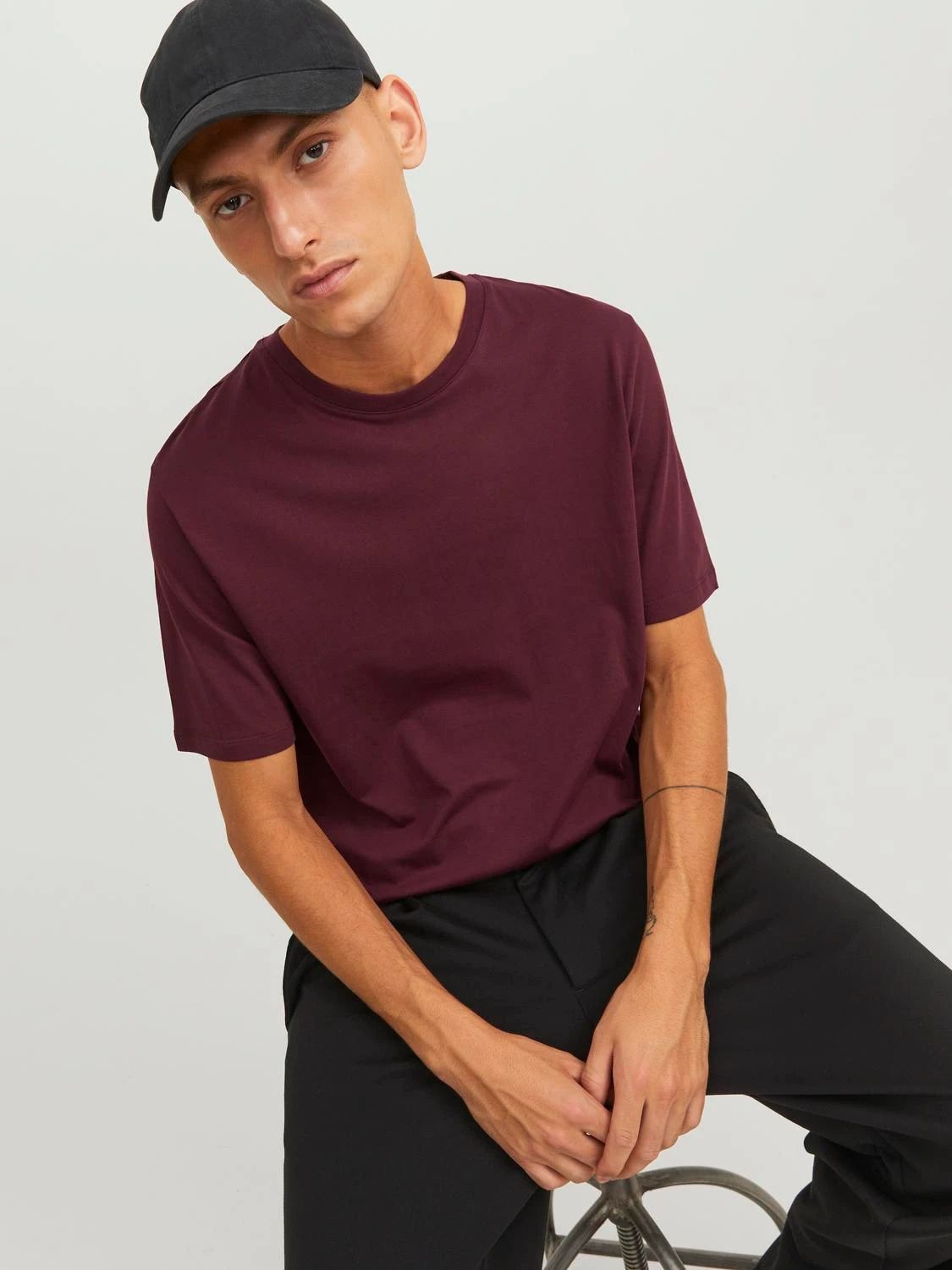 JJEORGANIC BASIC TEE SS O-NECK NOOS