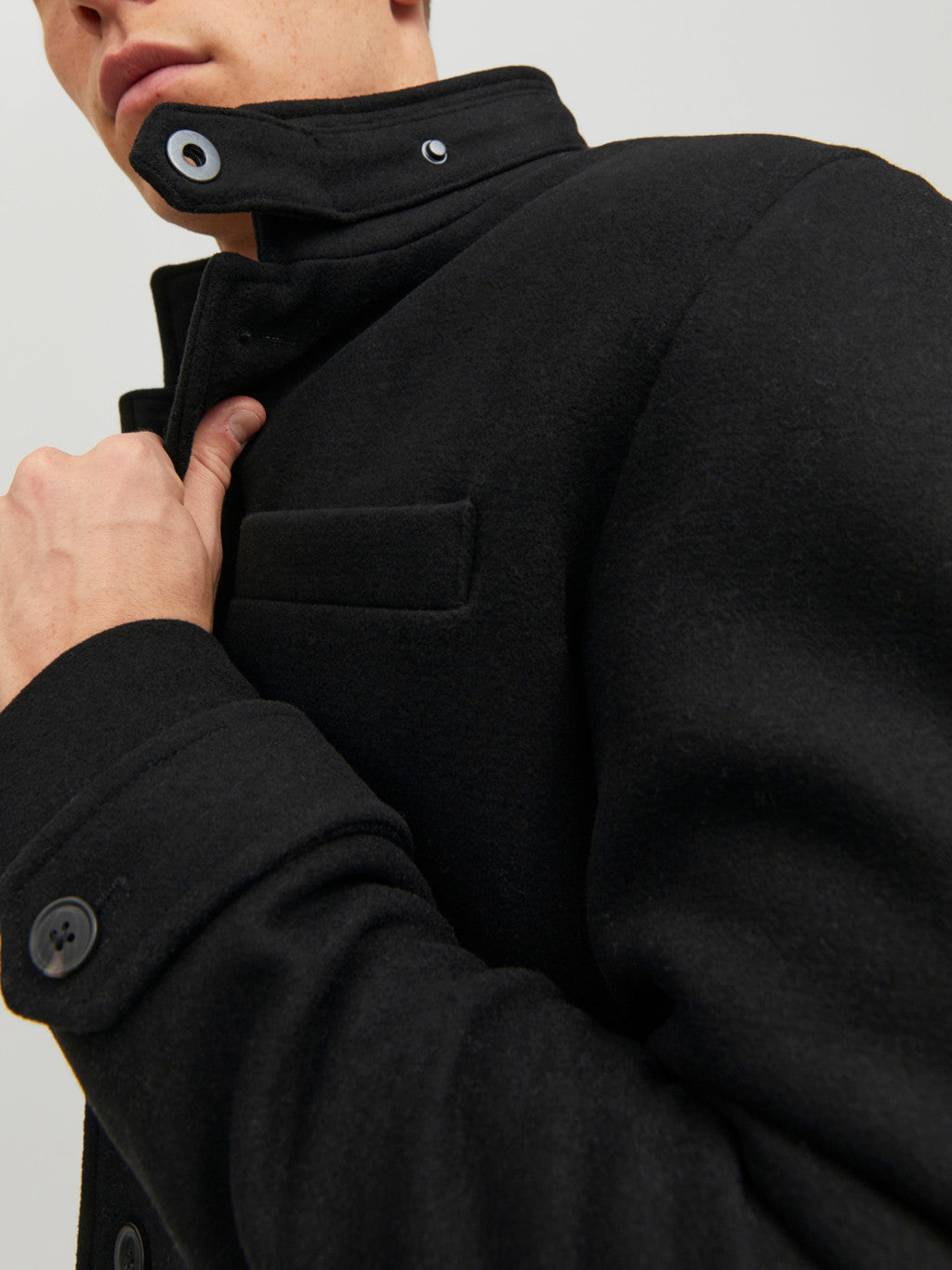 JPRBLAMELTON WOOL COAT SN