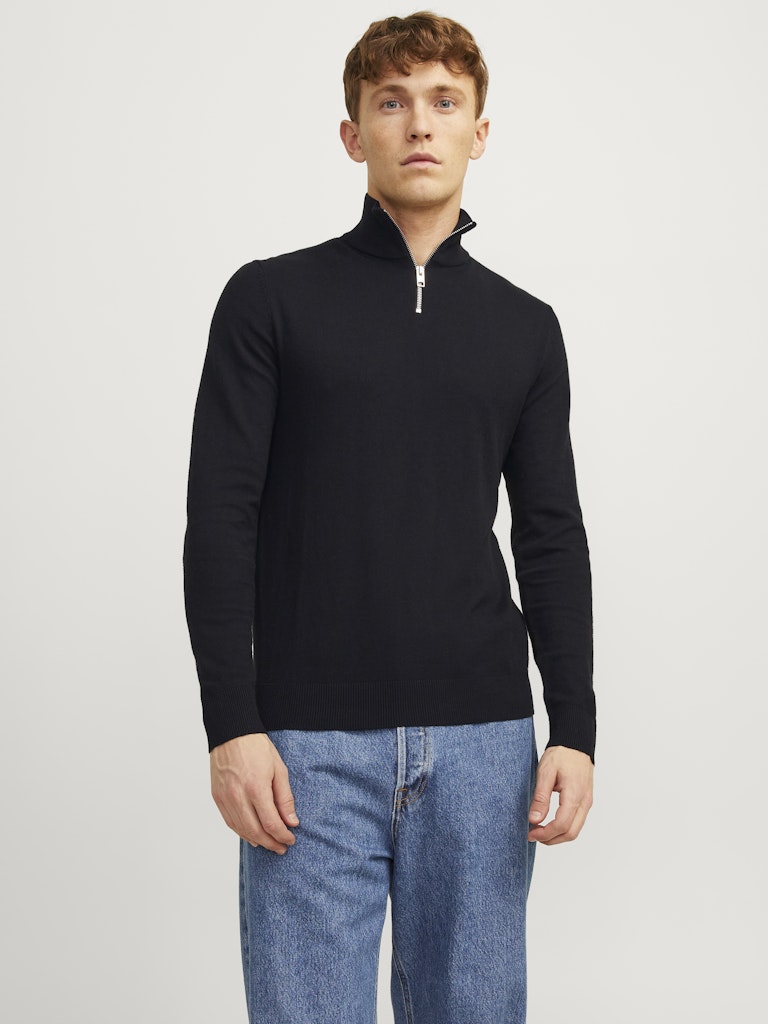 JJEEMIL KNIT HALF ZIP NOOS