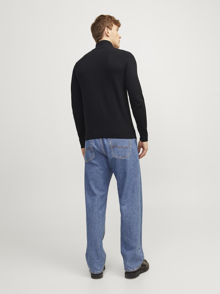 JJEEMIL KNIT HALF ZIP NOOS