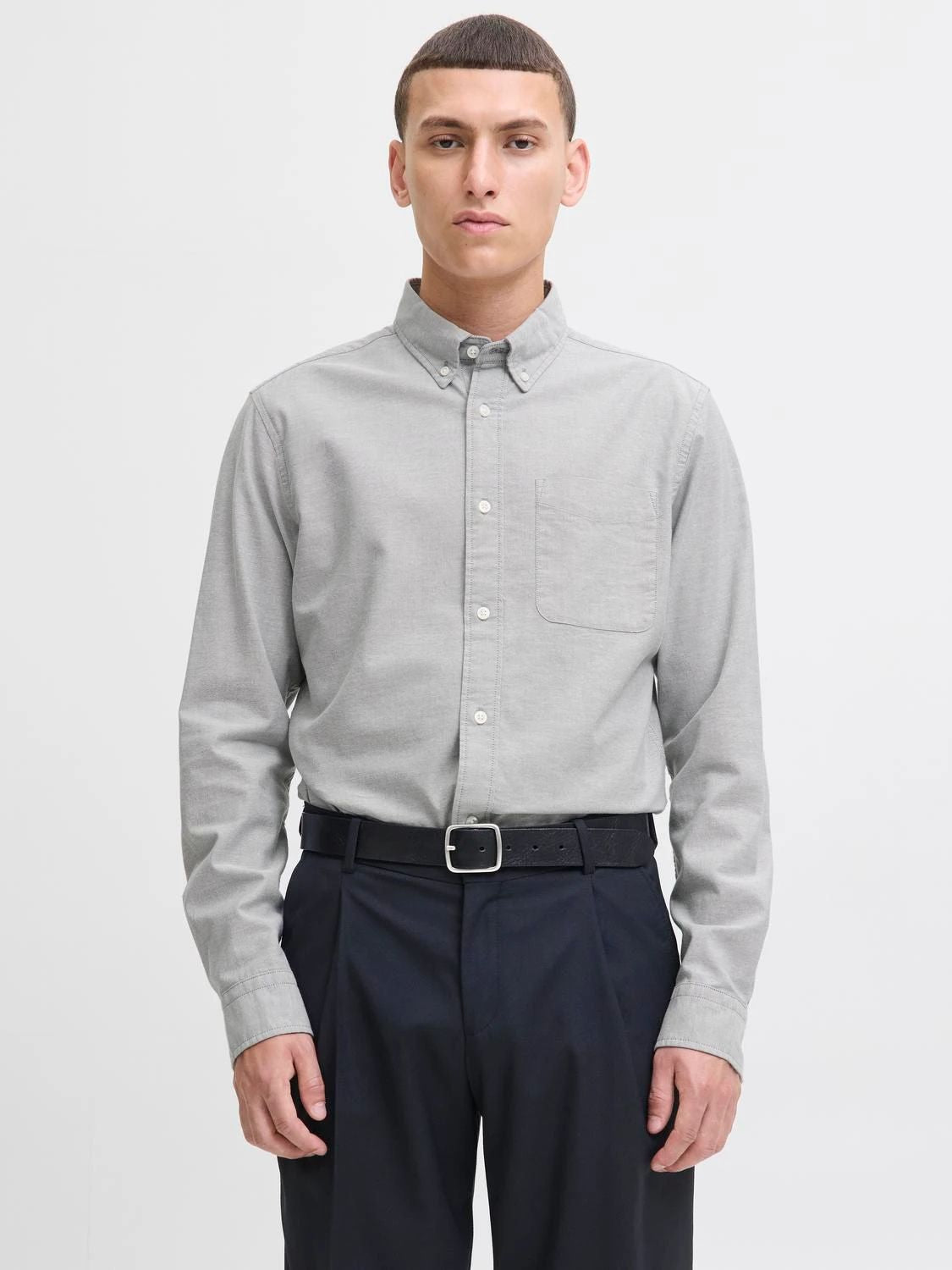 JPRBLUBROOK OXFORD SHIRT L/S NOOS