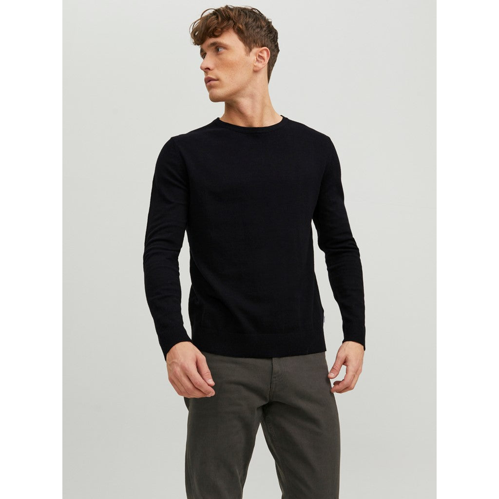 Jack & Jones Jjeglobe Knit Crew Neck Noos in Blue | MYER Jack & Jones Jjeglobe Knit Crew Neck Noos in Blue | MYER