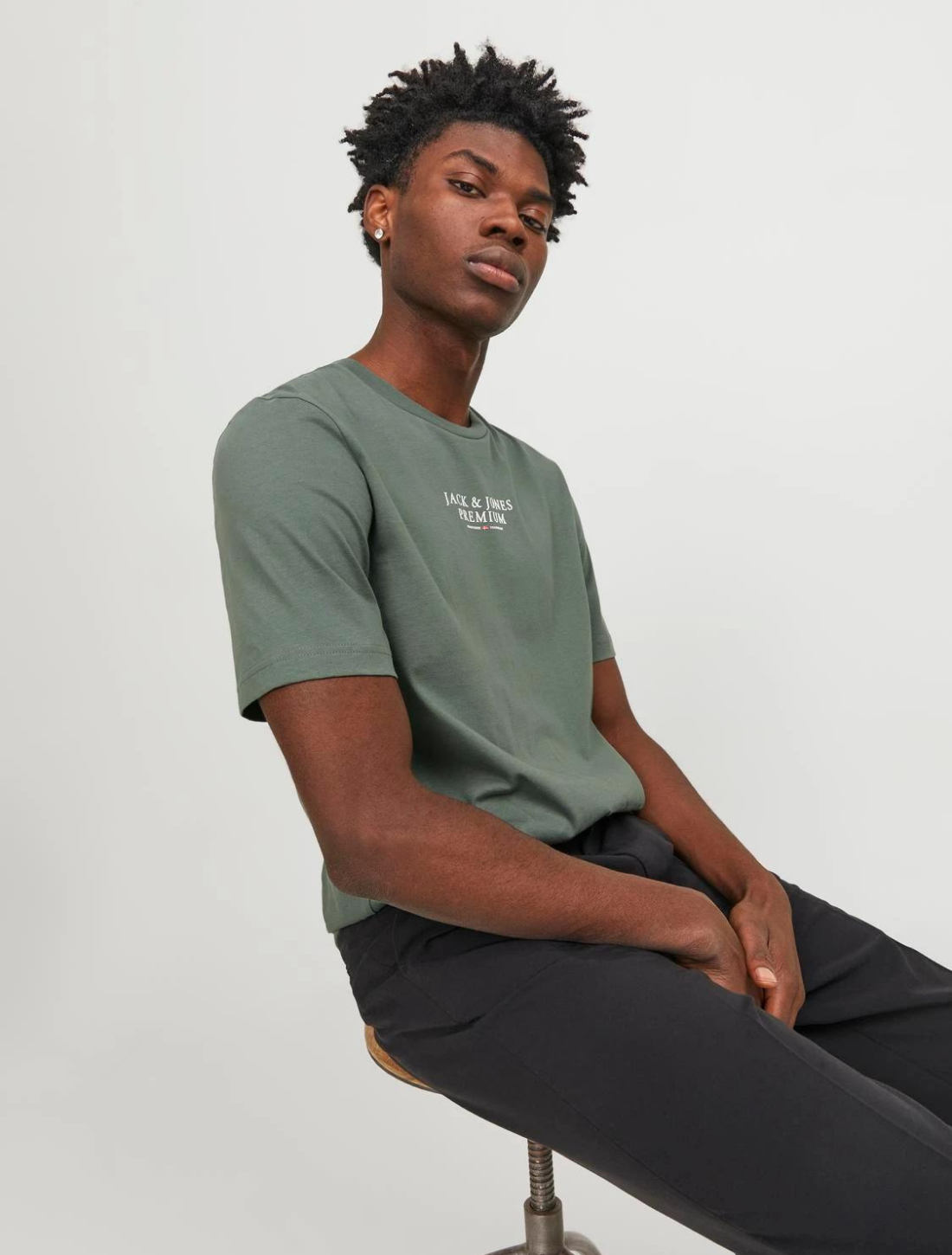 JPRBLUARCHIE SS TEE CREW NECK NOOS