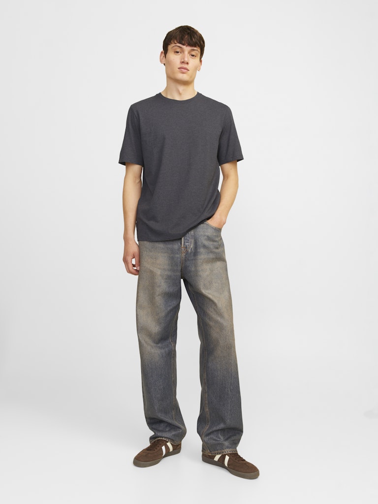 JJEORGANIC MELANGE TEE SS O-NECK NOOS
