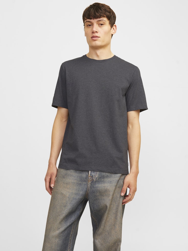 JJEORGANIC MELANGE TEE SS O-NECK NOOS