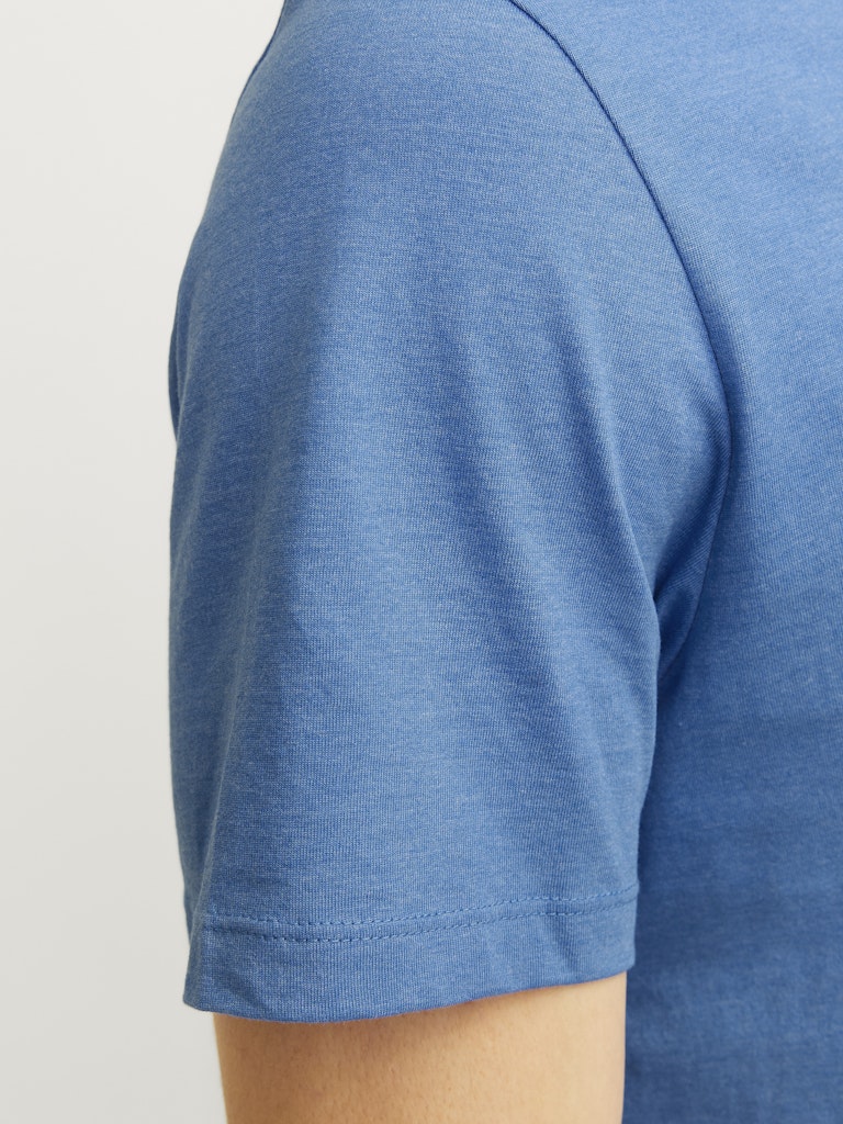 JJEORGANIC MELANGE TEE SS O-NECK NOOS