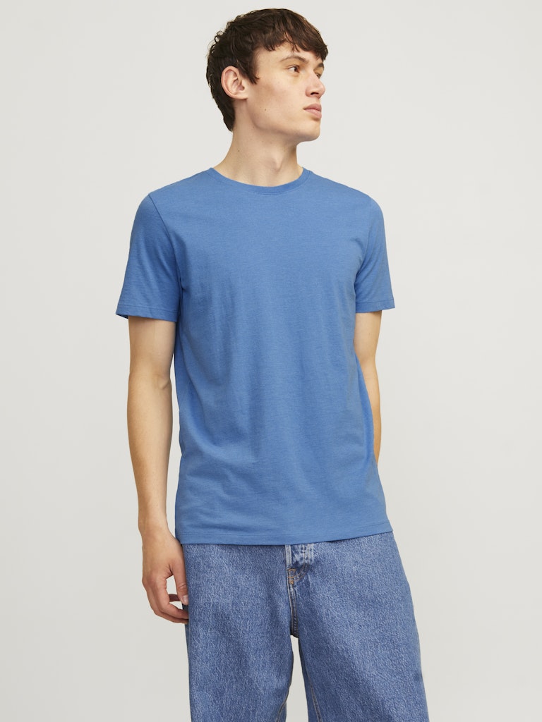 JJEORGANIC MELANGE TEE SS O-NECK NOOS