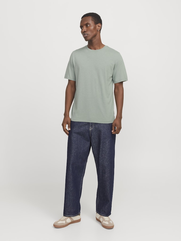 JJEORGANIC MELANGE TEE SS O-NECK NOOS