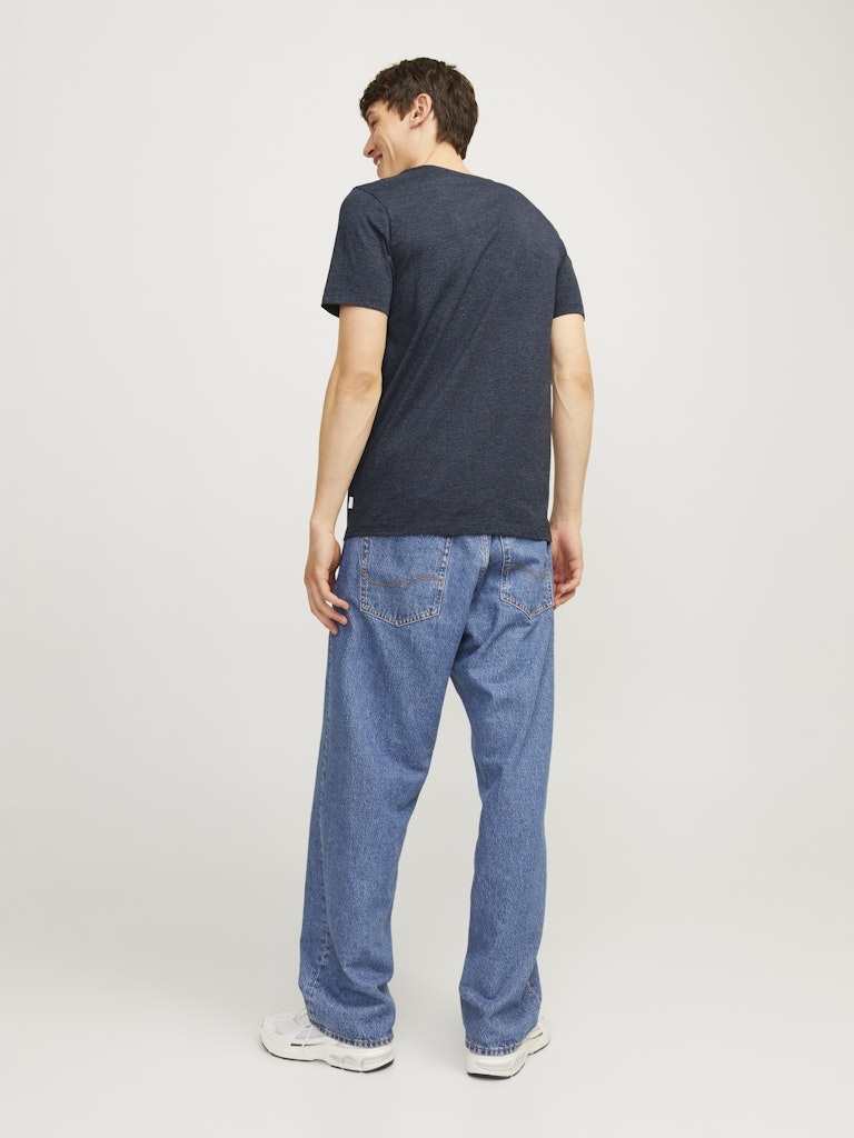 JJEORGANIC MELANGE TEE SS O-NECK NOOS