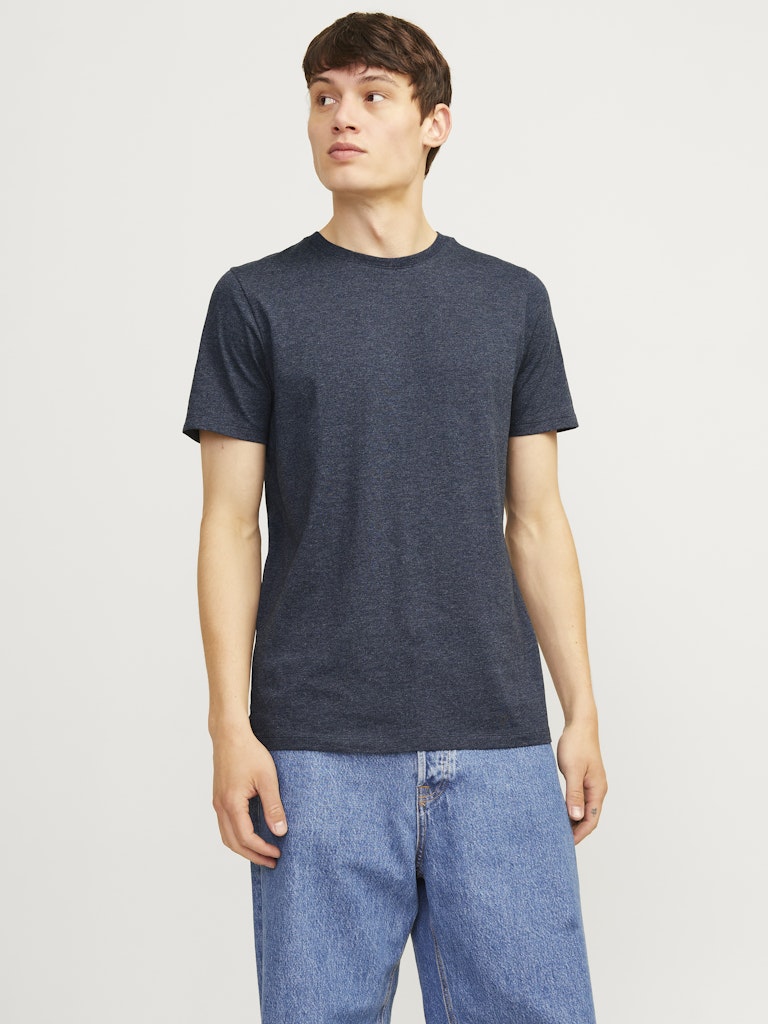 JJEORGANIC MELANGE TEE SS O-NECK NOOS