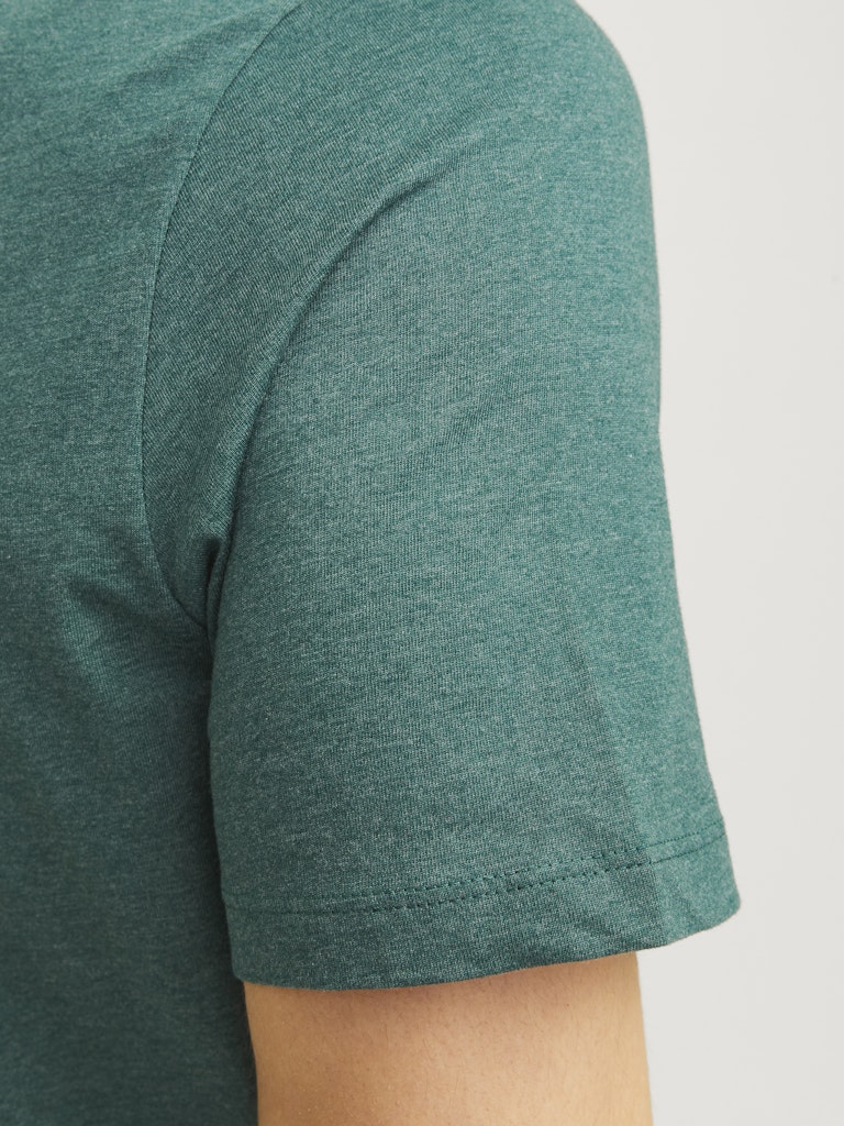 JJEORGANIC MELANGE TEE SS O-NECK NOOS