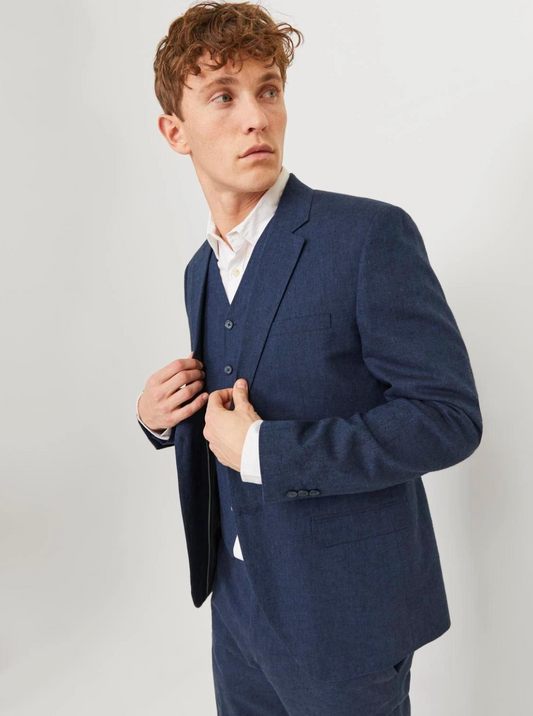 JPRRIVIERA LINEN BLAZER SLIM FIT SN