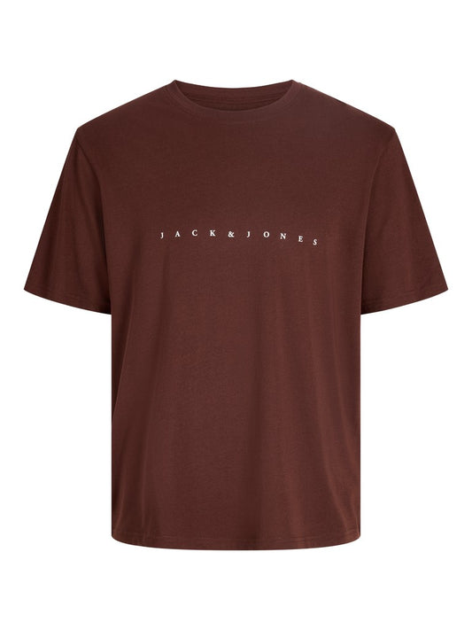JJESTAR JJ TEE SS NOOS - BURGUNDY