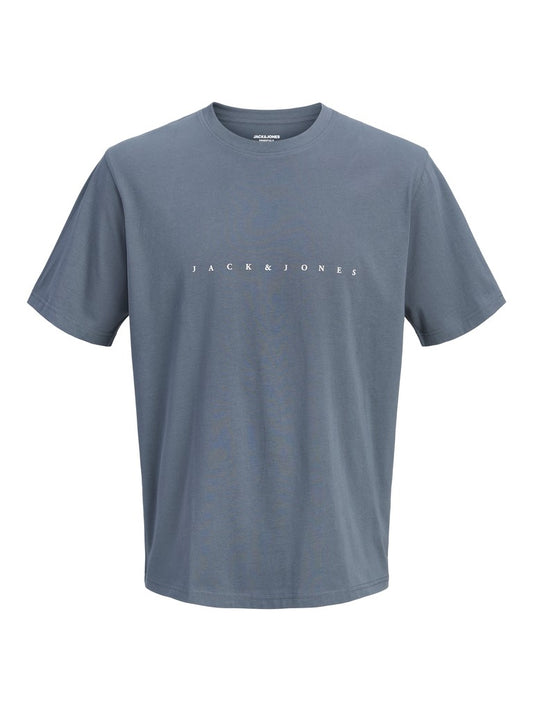 JJESTAR JJ TEE SS NOOS - STEEL BLUE