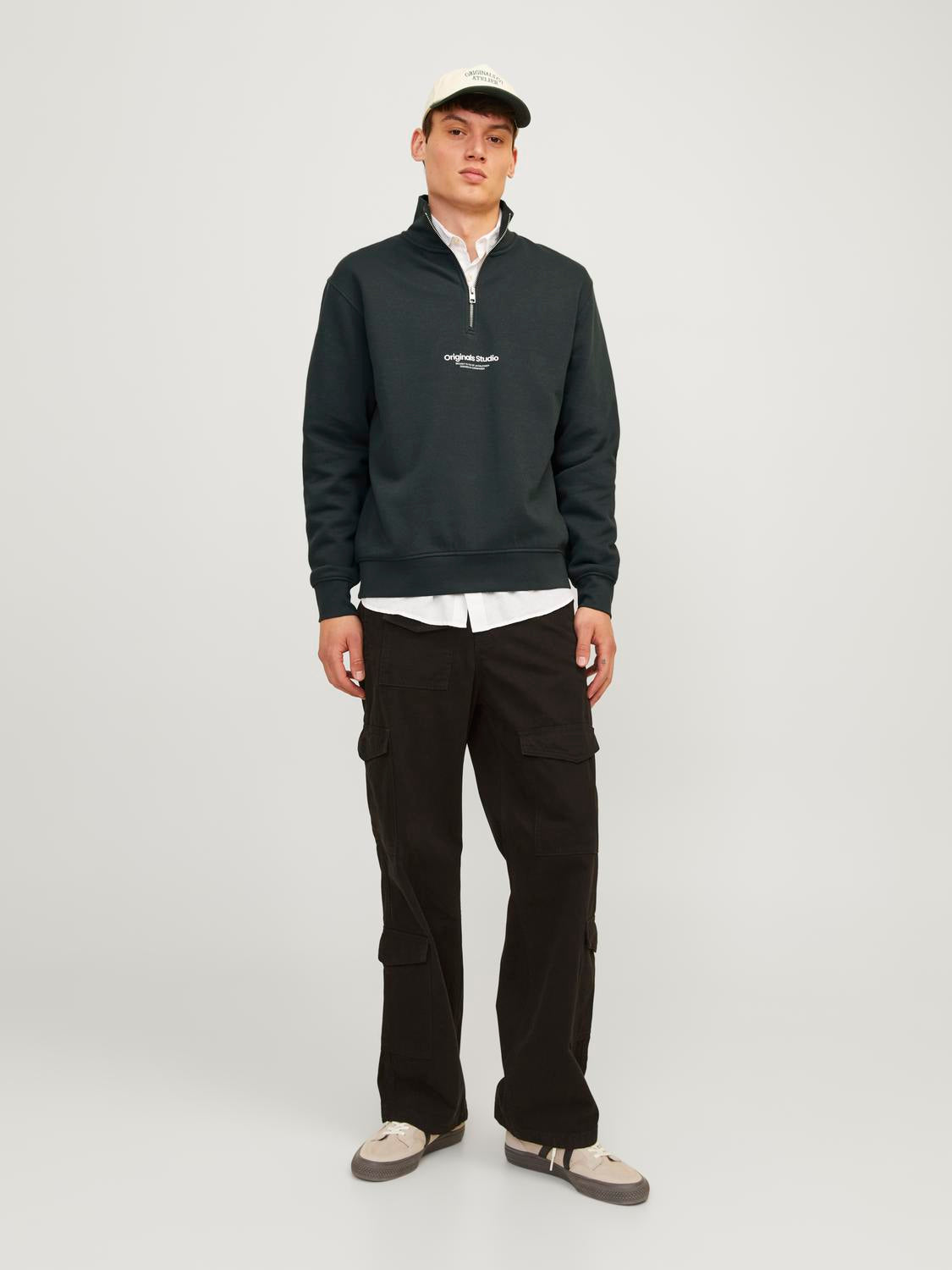 JORVESTERBRO SWEAT QUARTER ZIP HN NOOS